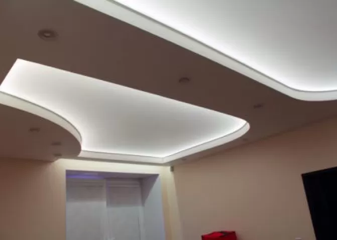 Полупрозрачные натяжные потолки